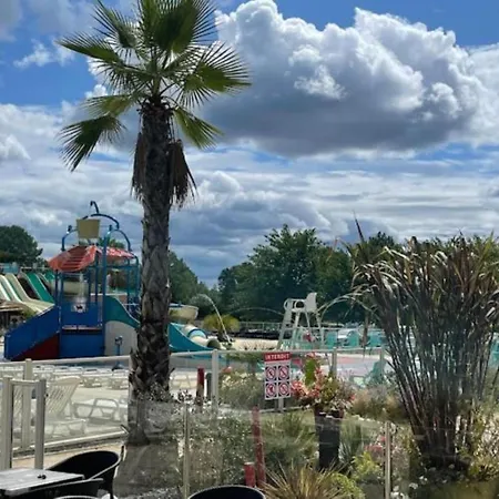 Mh 477 Casita 3 1 Salle De Bain Dans 4 Etoiles Avec Parc Aquatique * סן-ז'וליין-אן-בורן